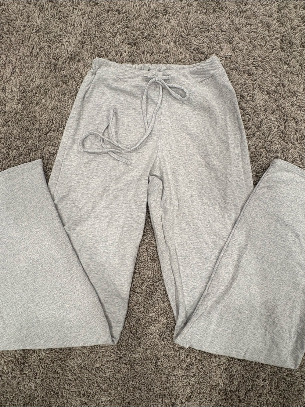 SKIMS Light Gray Straight Leg Pant